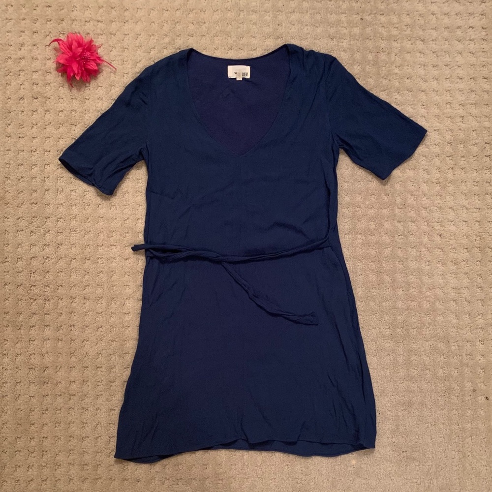 Wilfred Free Navy Blue Shirt Dress